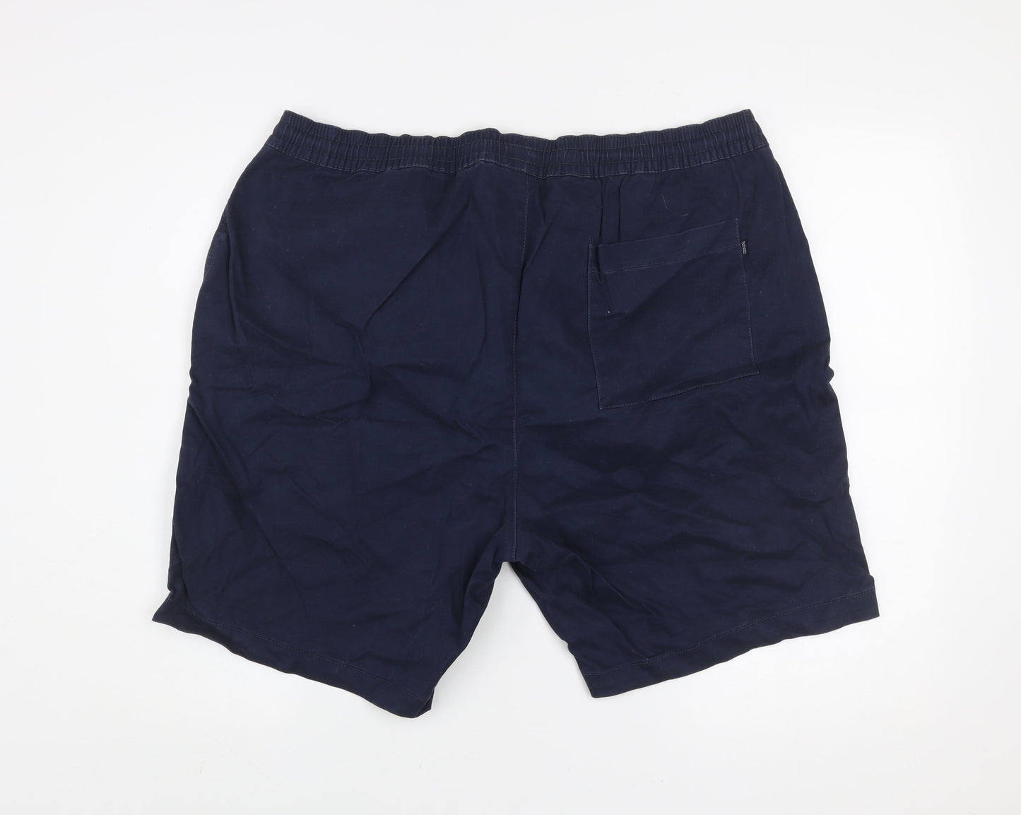 SoulCal & Co Men’s Blue 2XL Chino Shorts Elastic Waist Casual