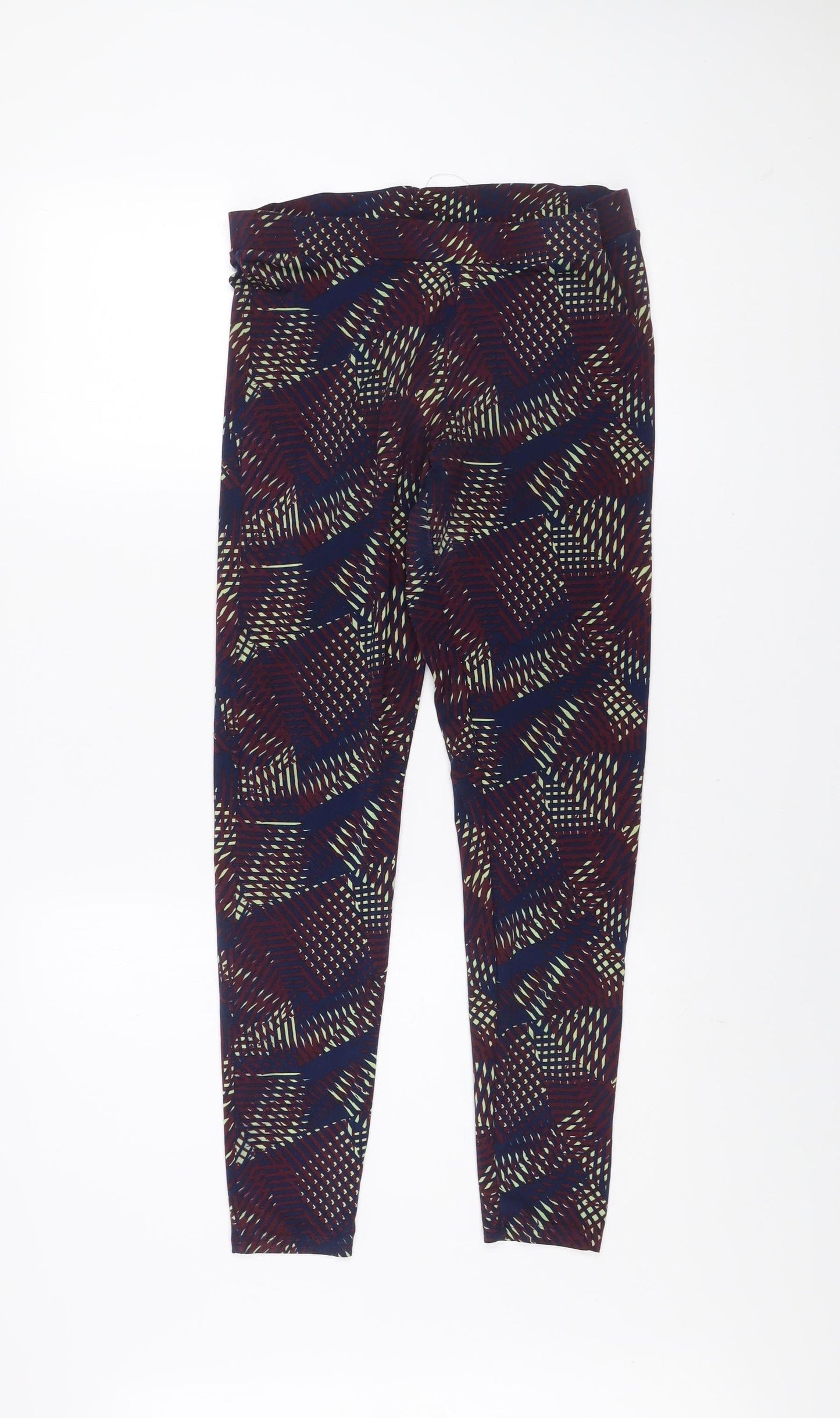 Womens UK Size L Old Navy Slim Fit Leggings Multicoloured Leggings