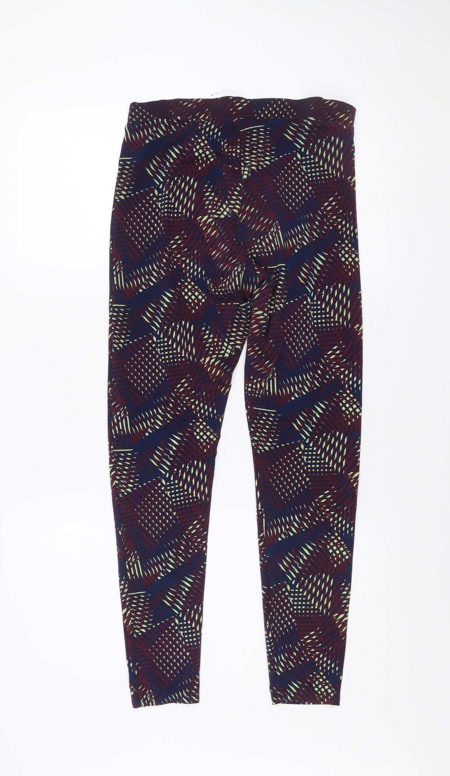 Womens UK Size L Old Navy Slim Fit Leggings Multicoloured Leggings
