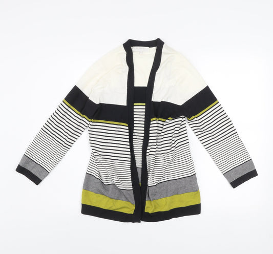 Debenhams Classics Women's Multicoloured Striped Cardigan Size 12