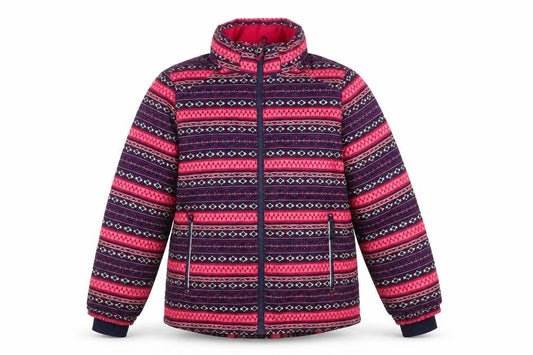 Girls UK Size 11 Years Crivit Pink Puffer Jacket