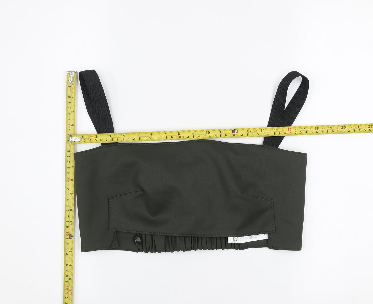 Womens UK Size L Zara Green Camisole Tank