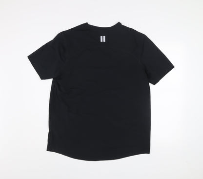 Dunnes Stores Mens Black Regular Fit Active T-Shirt Size L