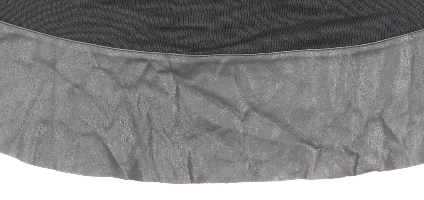 Womens UK Size L Liu Jo Black Pullover Jumper