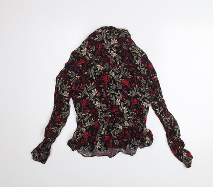 Womens UK Size 10 Marks and Spencer Multicoloured Tunic Blouse