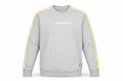 Mens UK Size 2XL JACK & JONES Grey Pullover Sweatshirt