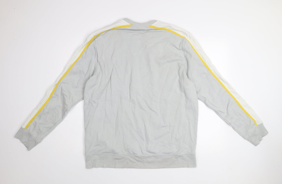 Mens UK Size 2XL JACK & JONES Grey Pullover Sweatshirt