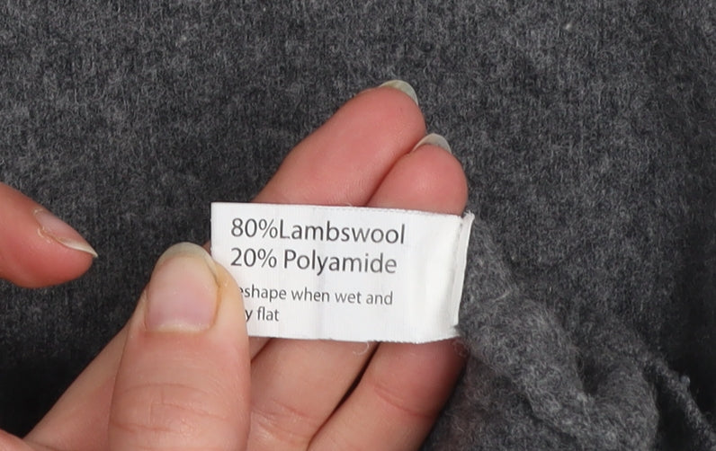 Blarney Woollen Mills Men's Grey 2XL Wool V-Neck Sleeveless Vest