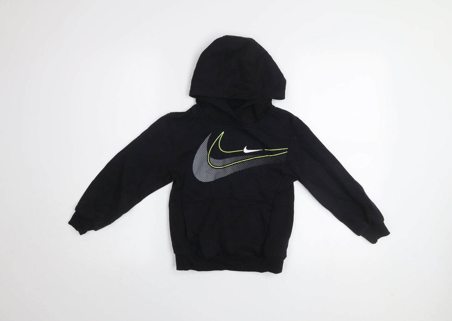 Boys UK Size 5-6 Years Nike Black Pullover Hoodie