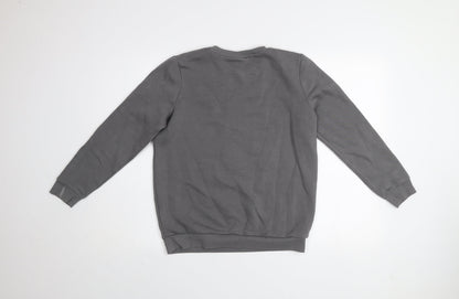 Marvel Boys Grey Black Panther Pullover Sweatshirt 12-13 Years