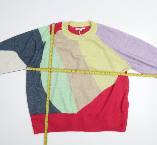 Womens UK Size L NEXT Multicoloured Pullover Jumper