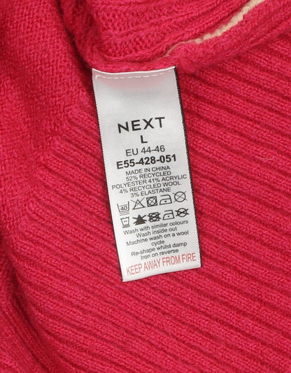 Womens UK Size L NEXT Multicoloured Pullover Jumper