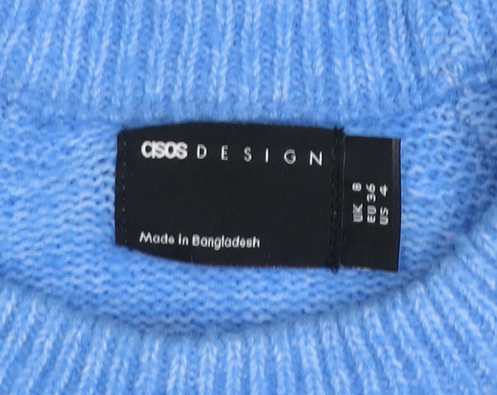 Womens UK Size 8 ASOS DESIGN Blue Pullover Jumper