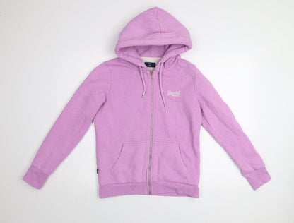 Womens UK Size 12 Superdry Purple Gym & TrainingRunning & JoggingWalking Jacket
