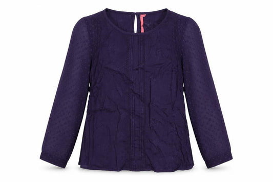Womens UK Size 14 White Stuff Purple Tunic Blouse