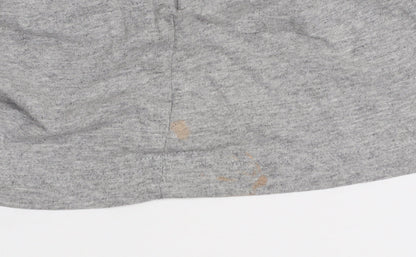 Womens UK Size XS adidas Grey Basic T-Shirt