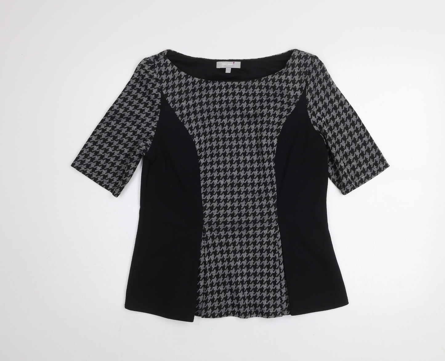 Womens UK Size 14 Marks and Spencer Grey Basic Blouse