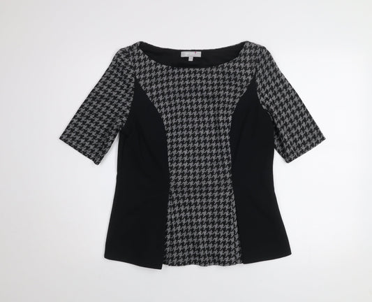 Womens UK Size 14 Marks and Spencer Grey Basic Blouse