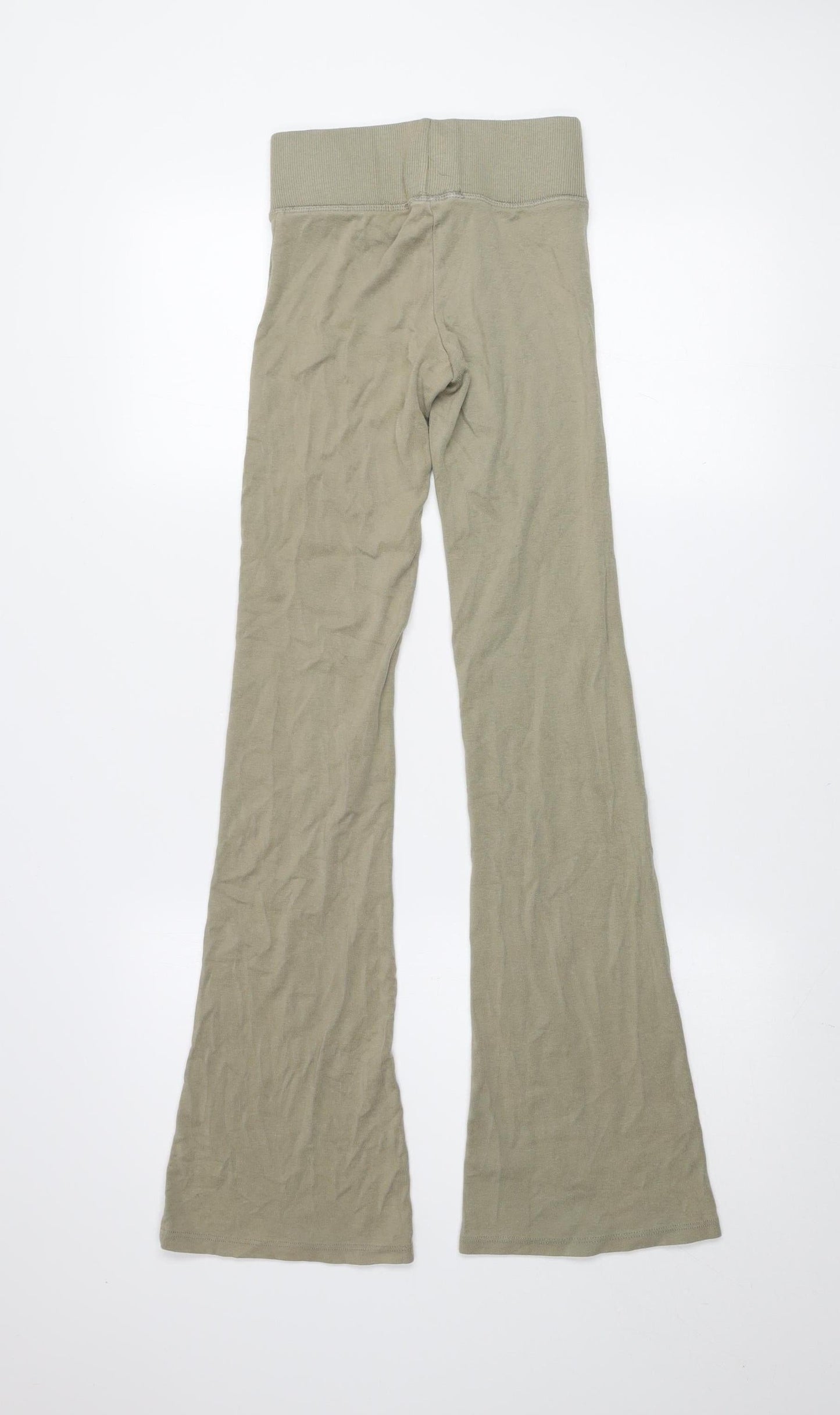 Womens UK Size XS Bershka  Leggings Beige Leggings
