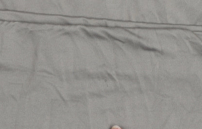 Bershka Women Beige XL Midi Straight Stretch Skirt