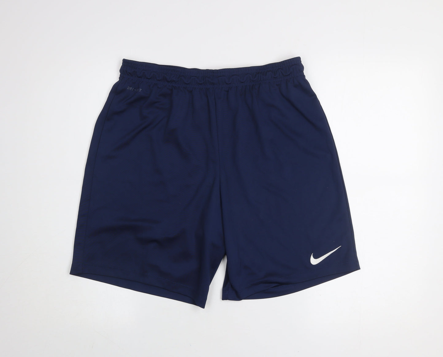 Nike Men's Blue Dri-FIT Athletic Shorts Size L Breathable Quick Dry