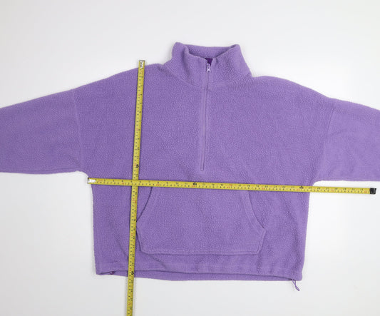 Womens UK Size L Dunnes Stores Purple Pullover Sweatshirt
