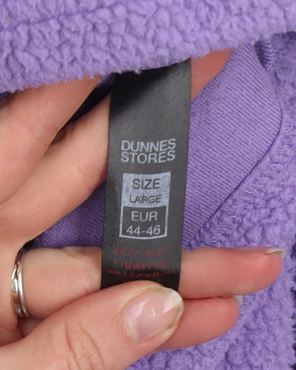 Womens UK Size L Dunnes Stores Purple Pullover Sweatshirt