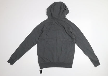 Mens UK Size XS Dunnes Stores Grey Pullover Hoodie