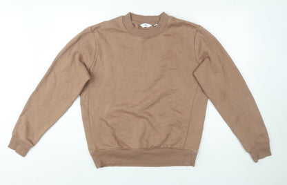 Mens UK Size S NEXT Beige Pullover Sweatshirt