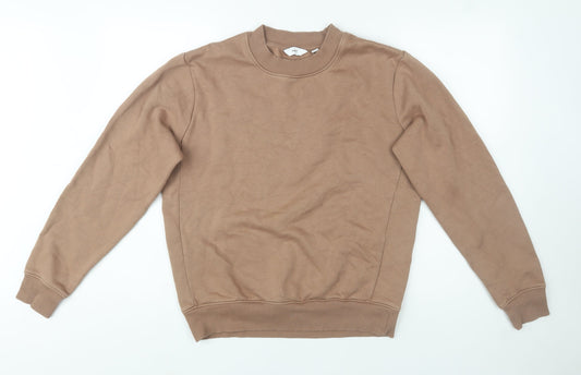 Mens UK Size S NEXT Beige Pullover Sweatshirt
