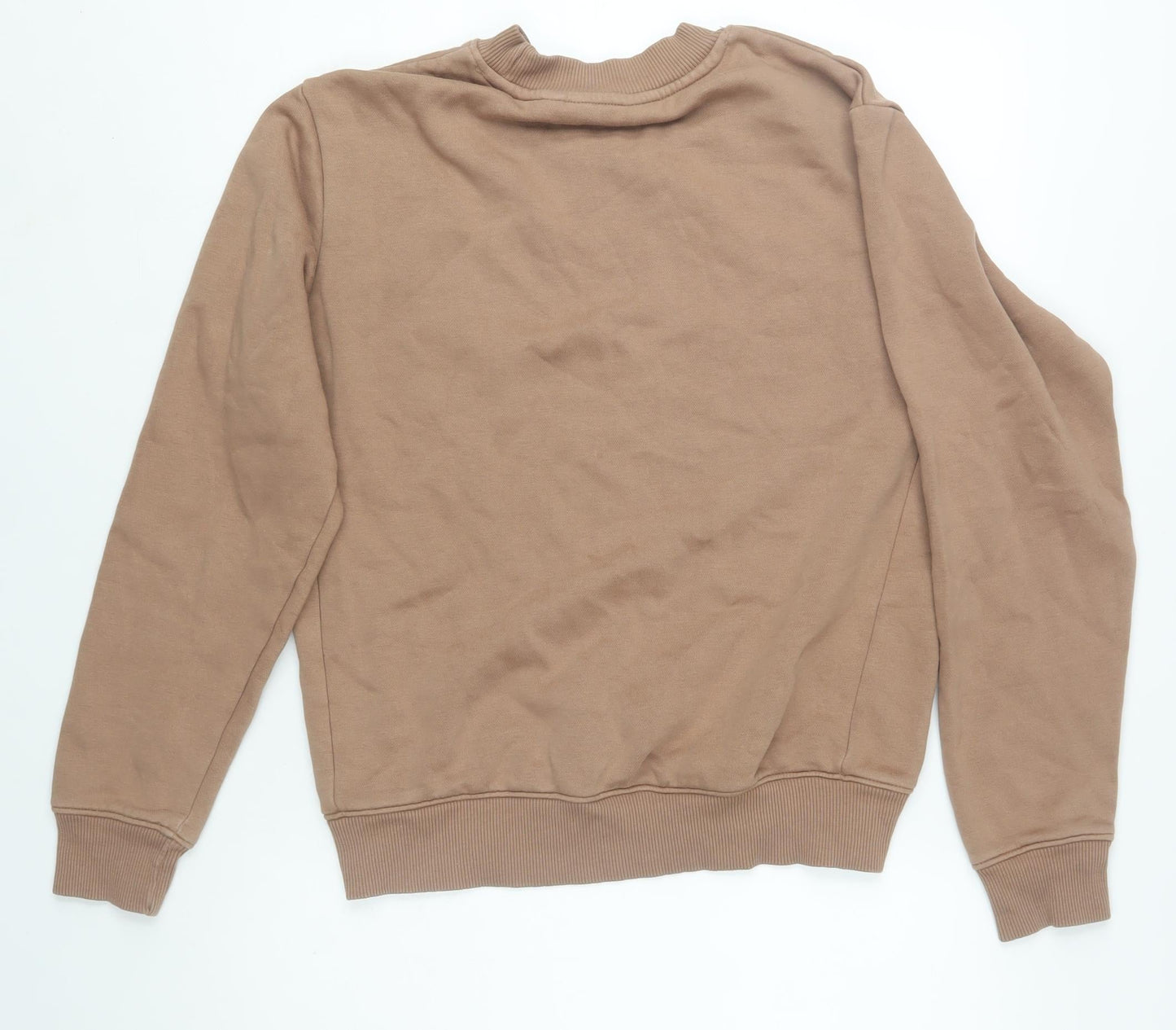Mens UK Size S NEXT Beige Pullover Sweatshirt