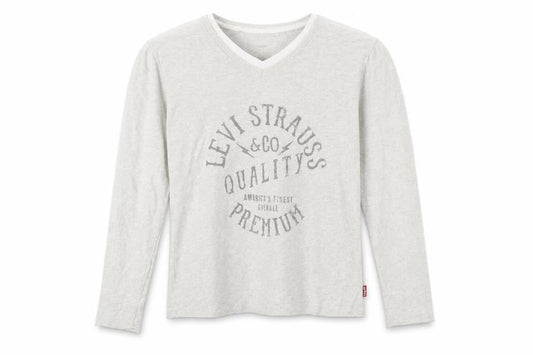 Boys UK Size 14 Years Levi's Grey Basic T-Shirt