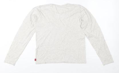 Boys UK Size 14 Years Levi's Grey Basic T-Shirt