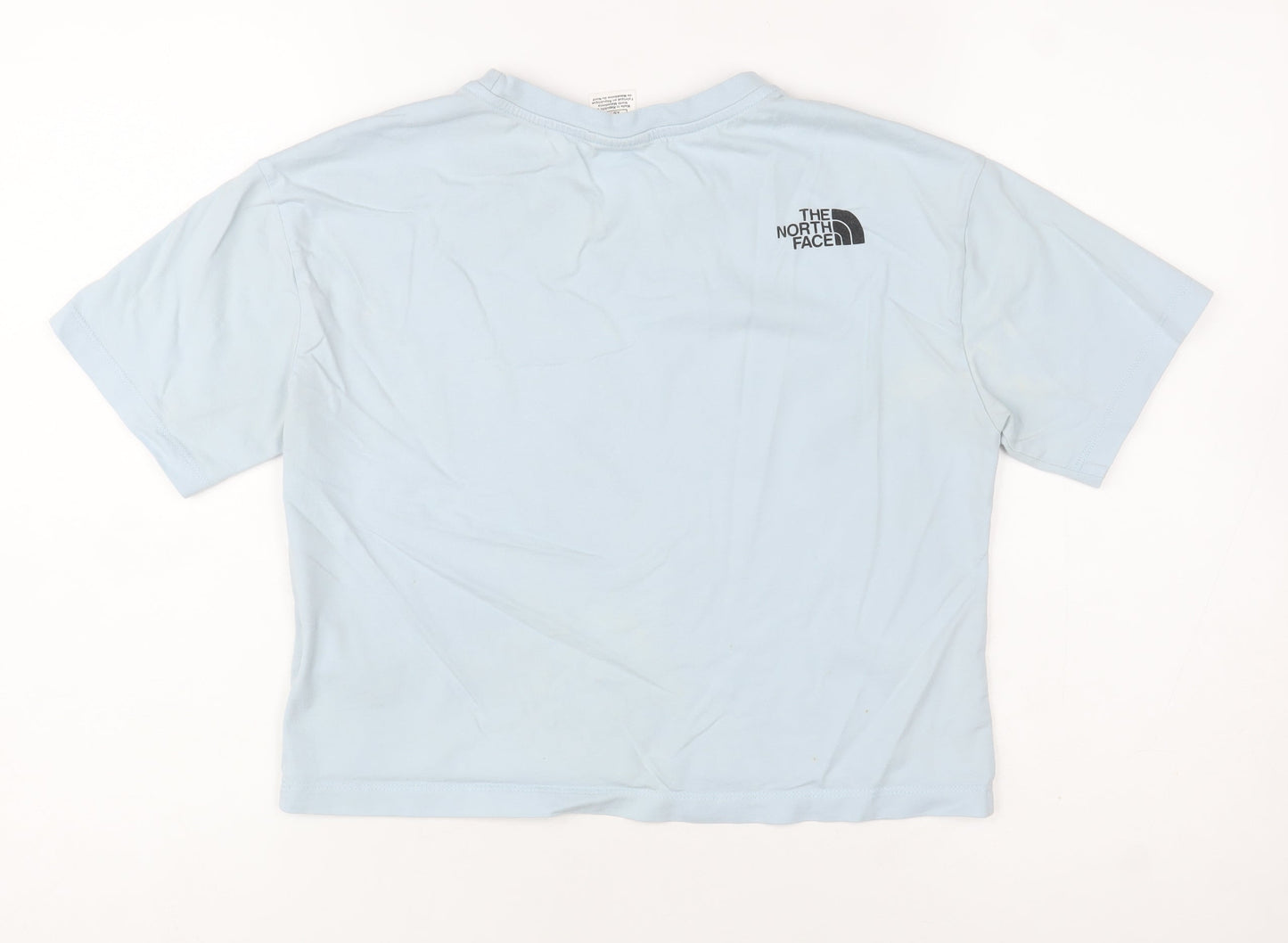 Womens UK Size XS The North Face Blue Basic T-Shirt