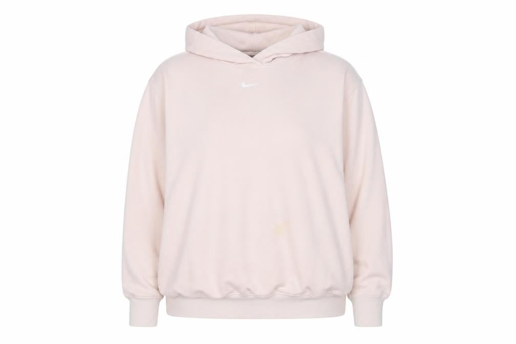 Womens UK Size 18 Nike Beige Pullover Hoodie