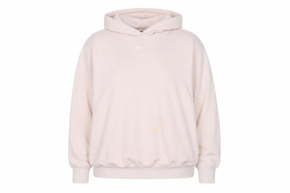 Womens UK Size 18 Nike Beige Pullover Hoodie