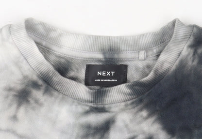 Next Boys Multicoloured Tie-Dye Cotton Pullover Sweatshirt 8 Years