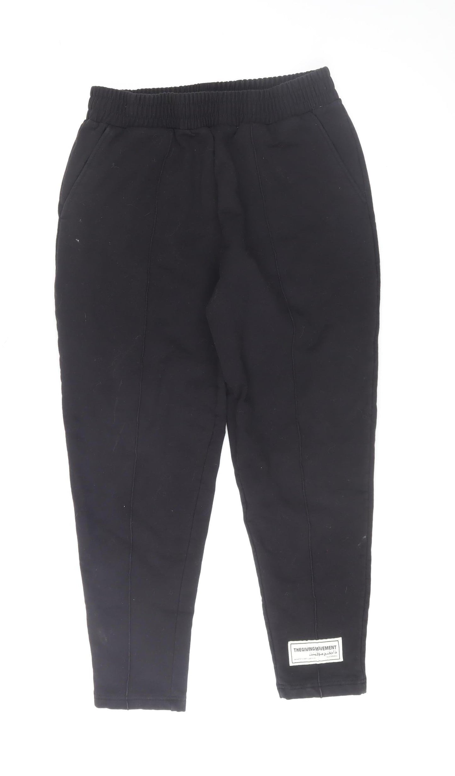 The Giving Movement Men's Black M Jogger Activewear Trousers