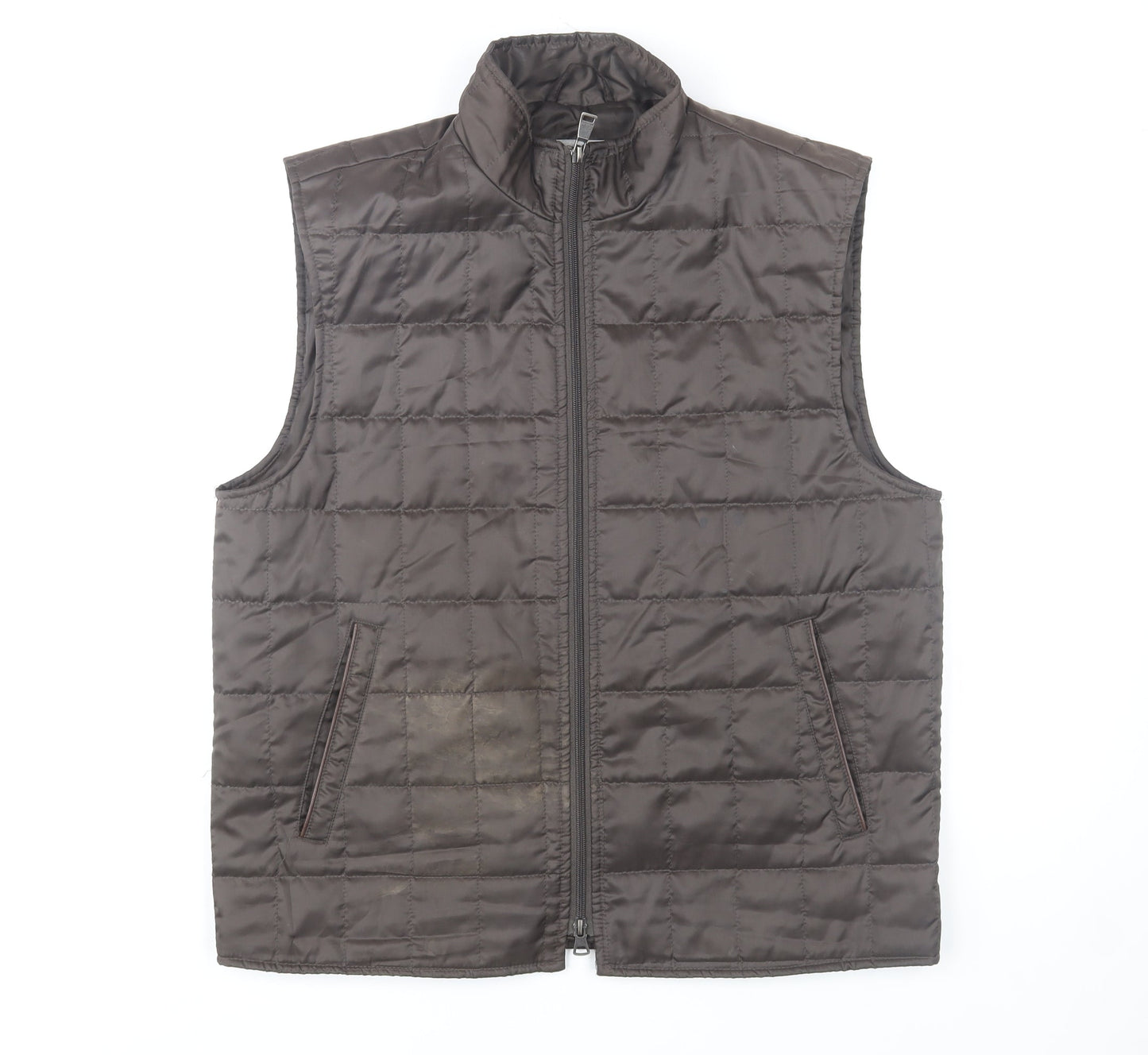 Mens UK Size 50 ROY ROBSON Brown Quilted Coat
