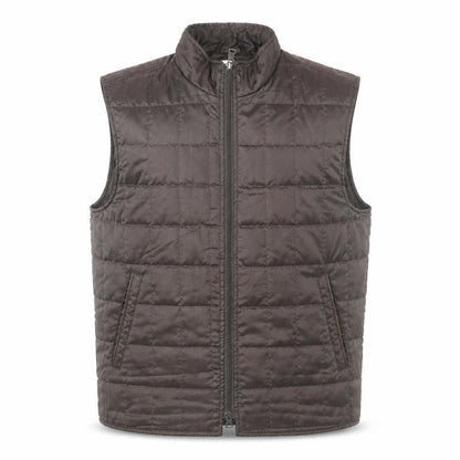 Mens UK Size 50 ROY ROBSON Brown Quilted Coat