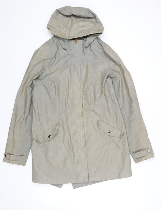 Mountain Warehouse Women’s Beige Hooded Parka Coat Size 14
