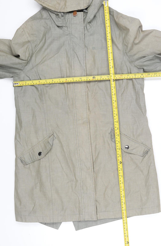 Mountain Warehouse Women’s Beige Hooded Parka Coat Size 14