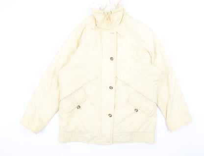 Womens UK Size 12 Telemac Beige Windbreaker Coat