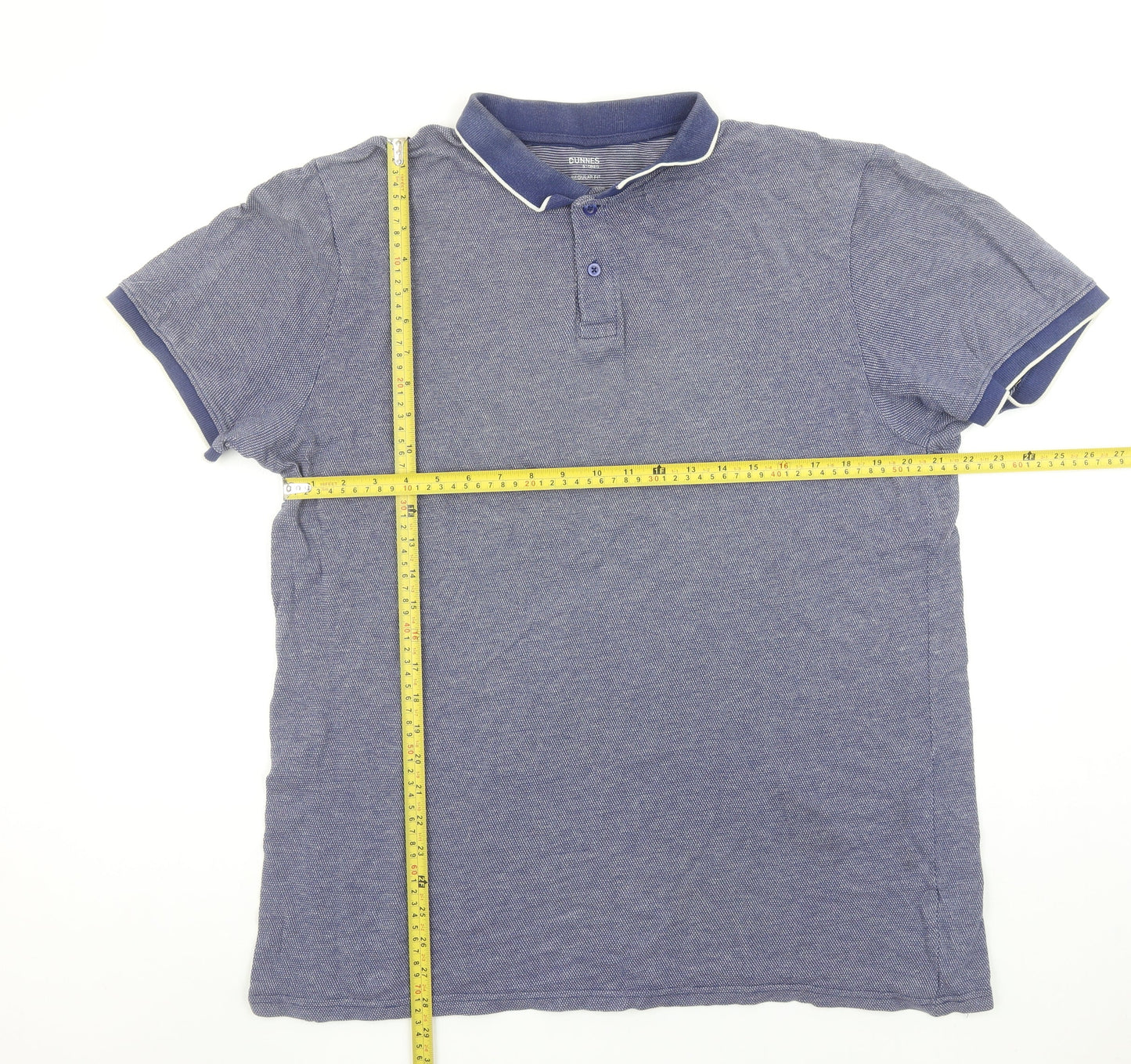Mens UK Size XL Dunnes Stores 100% Cotton Polo Shirt