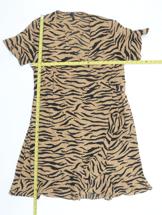 Womens UK Size XL VERO MODA Wrap Dress