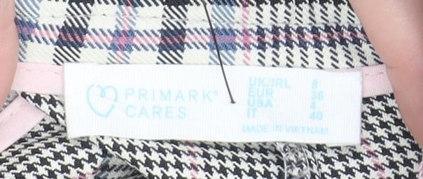 Womens UK Size 8 Primark Regular Fit Casual Workwear Grey Trousers