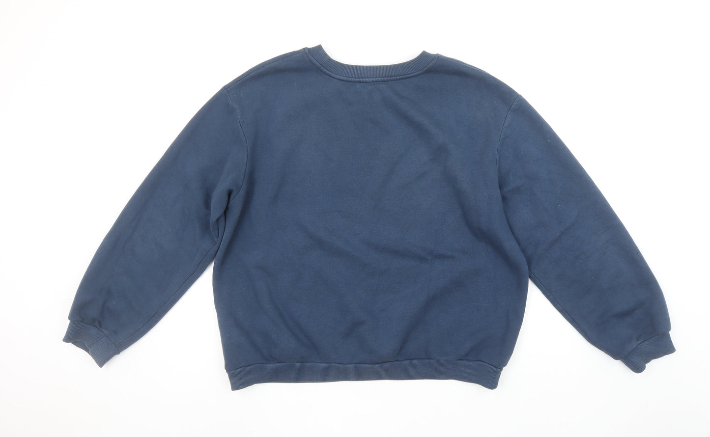 Womens UK Size L Zara Blue Pullover Sweatshirt