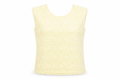 Womens UK Size 10 Savida Yellow Camisole Blouse