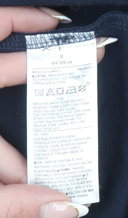 Banana Republic Women Blue Size 8 Sheath Knee Length Work Dress