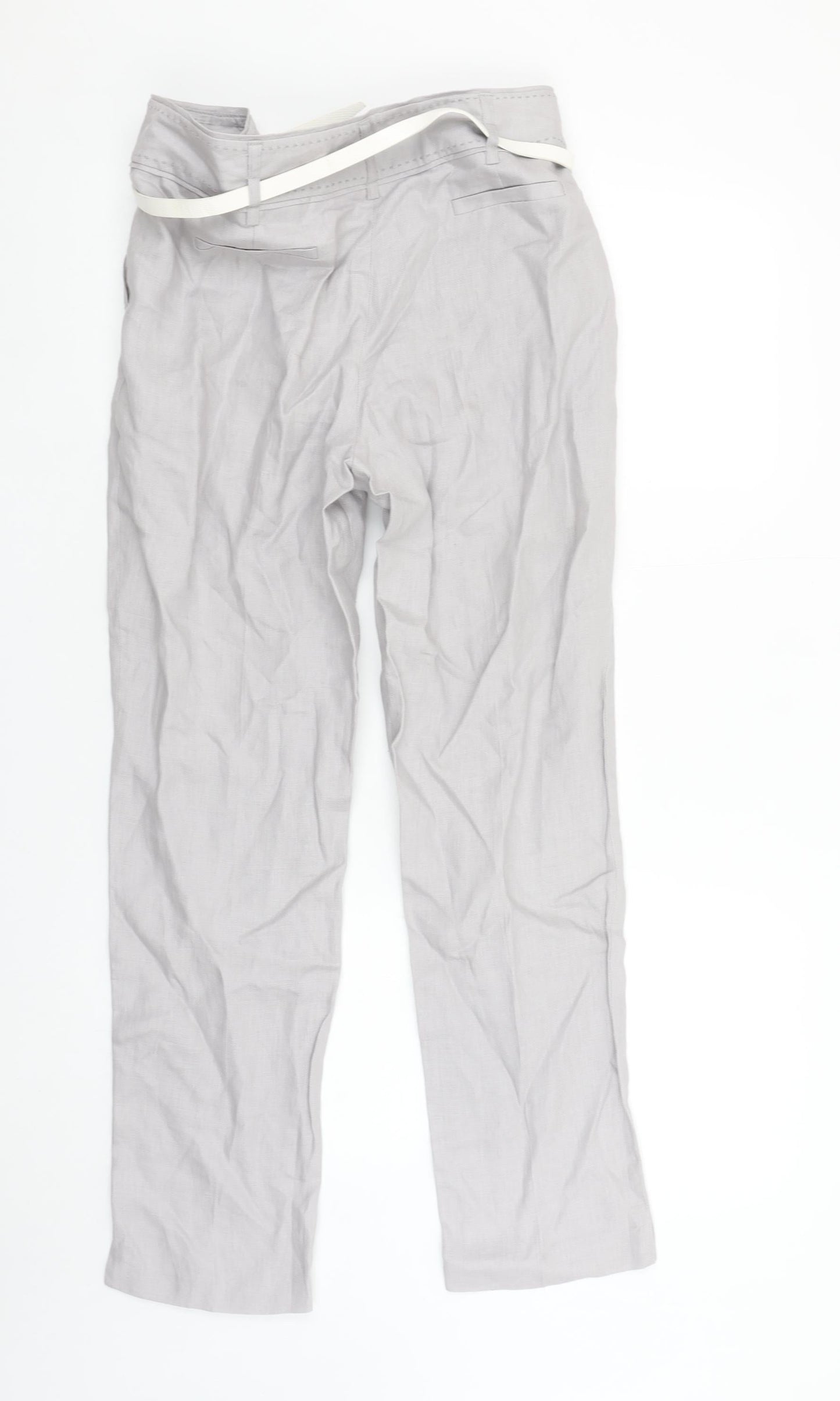 Womens UK Size 12 Savida Regular Fit Chino Grey Trousers